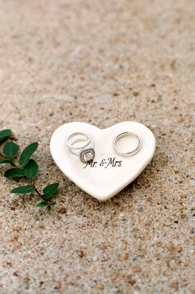 wedding day ring picture