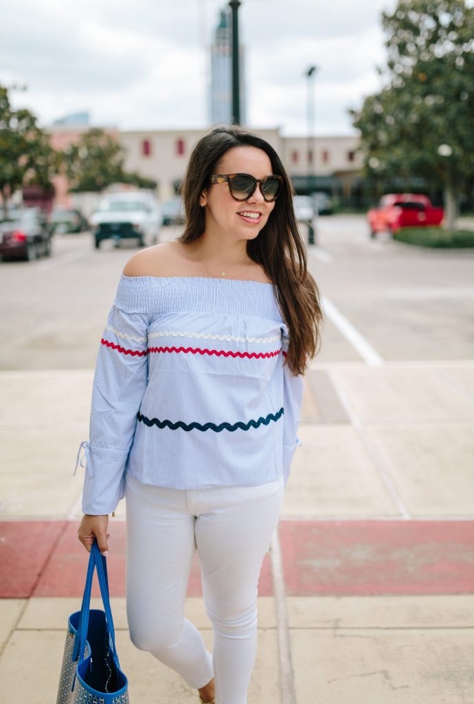 memorial day weekend outfit idea | patriotic style | americana outfits