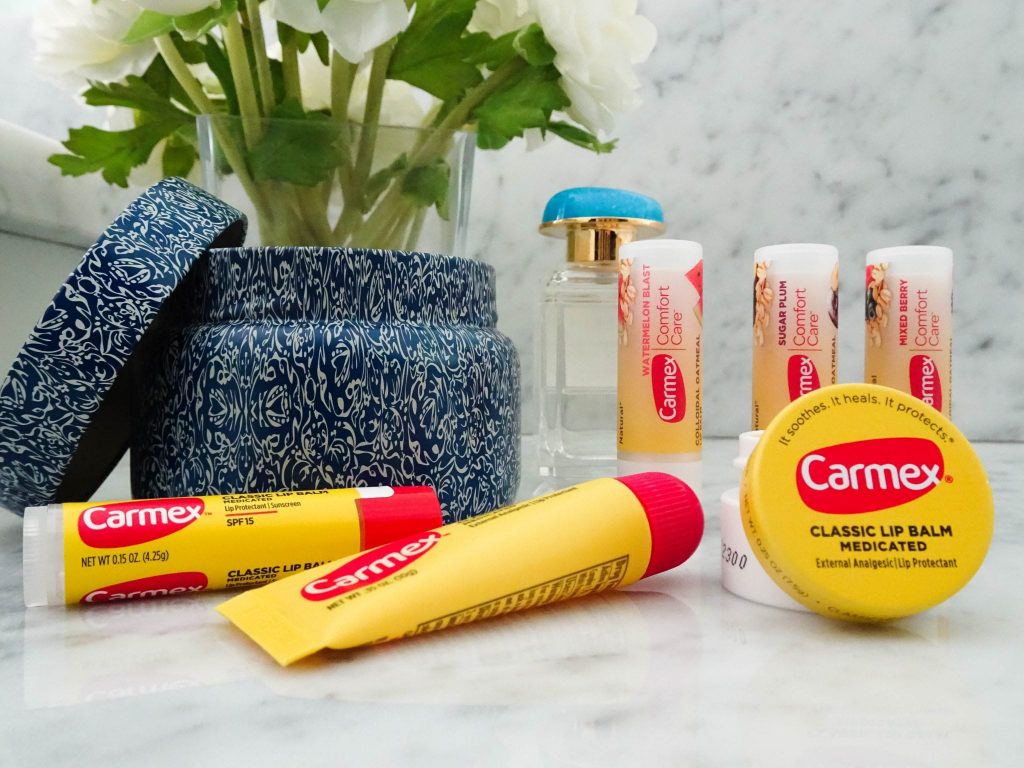 Carmex lip tin | drugstore lip balm | summer lip care