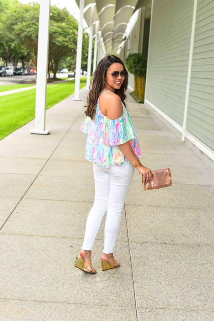 How to wear white denim for summer 