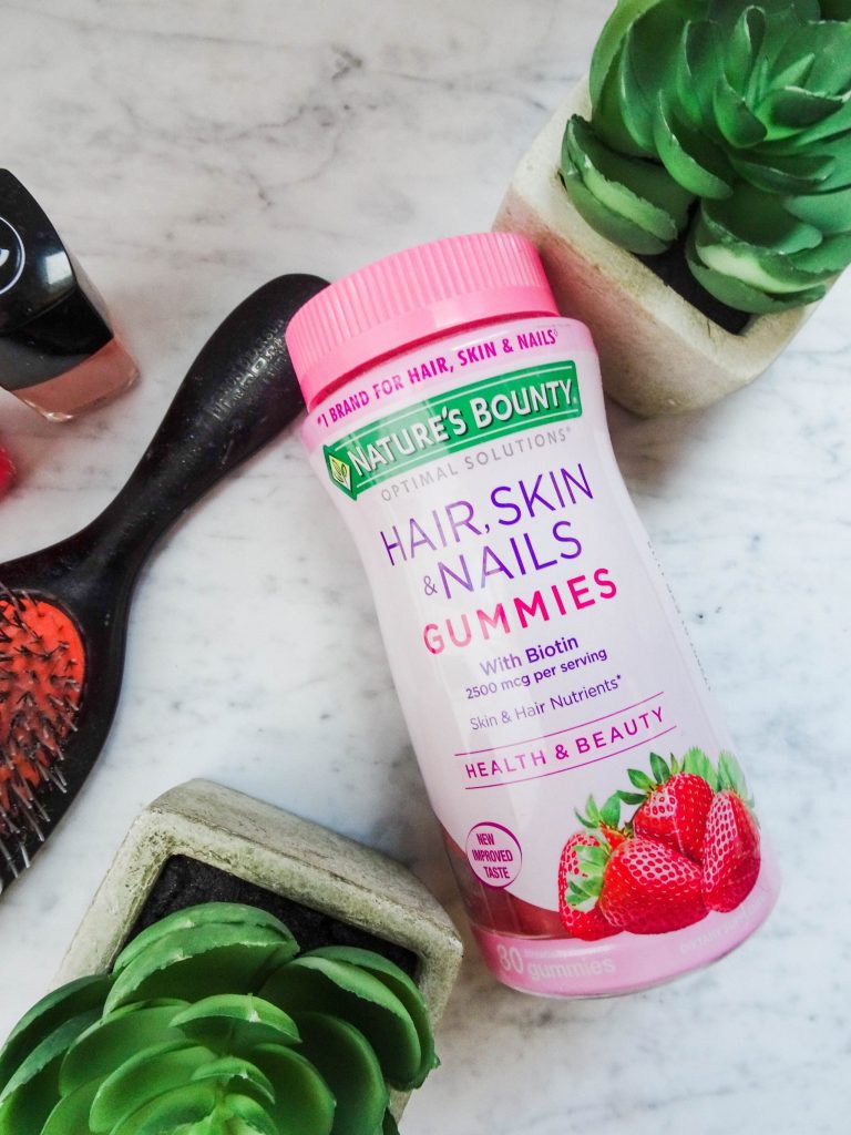 Everyday routine with Nature's Bounty Hair, Skin & Nails gummies