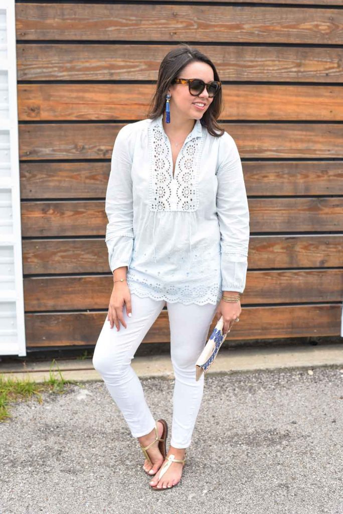 Eyelet top | LOFT summer picks 