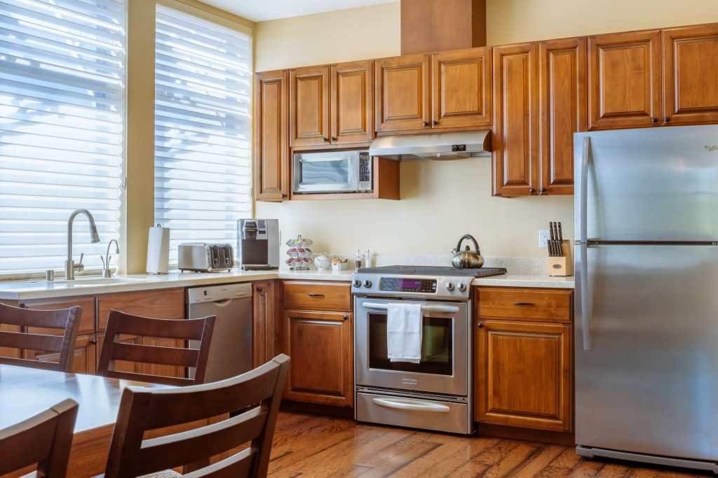 In-room kitchen, 235 Suites Healdsburg