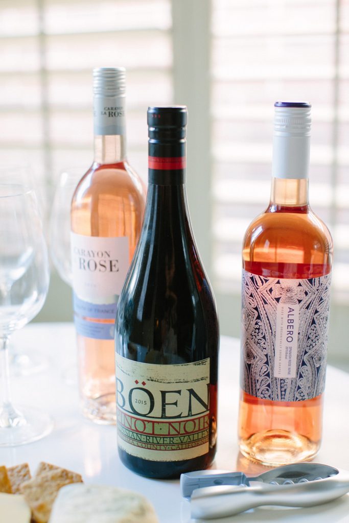 late summer entertaining ideas | wine and cheese plate pairings