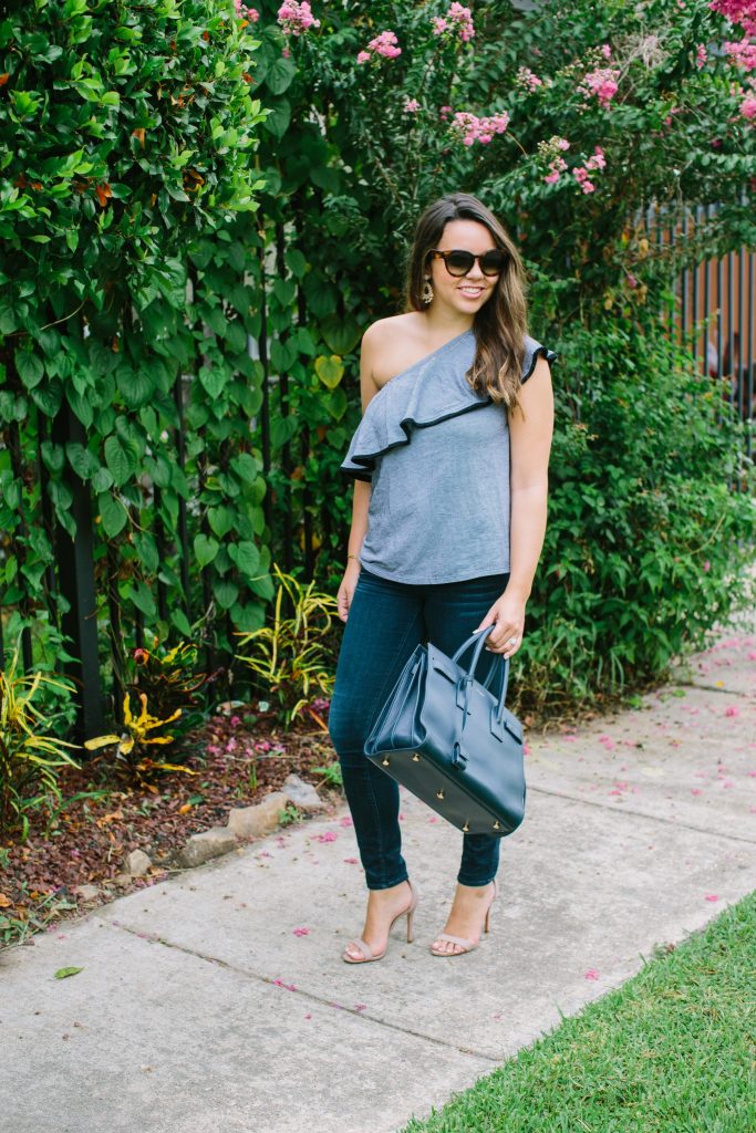 preppy outfit ideas | navy outfit idea | #LoveLoft