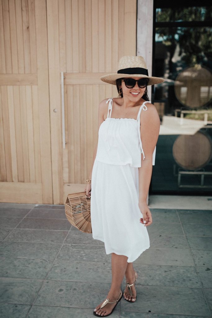 affordable summer white dresses | little white dress