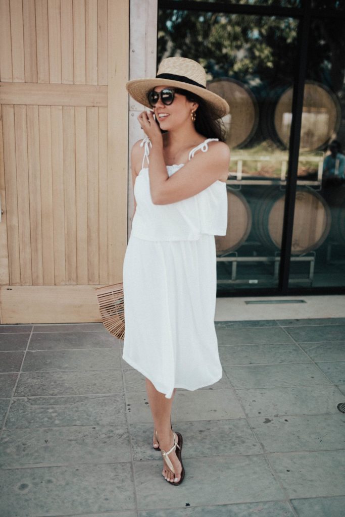 what to wear for a summer in wine county | Healdsburg, California wine tasting 