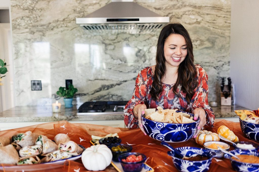 Entertaining ideas, tailgate party, how to decorate your home for a get together