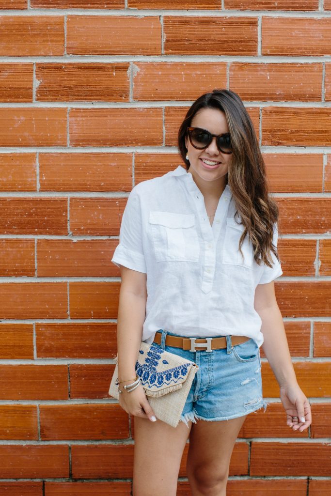 how to wear an Hermes belt 
