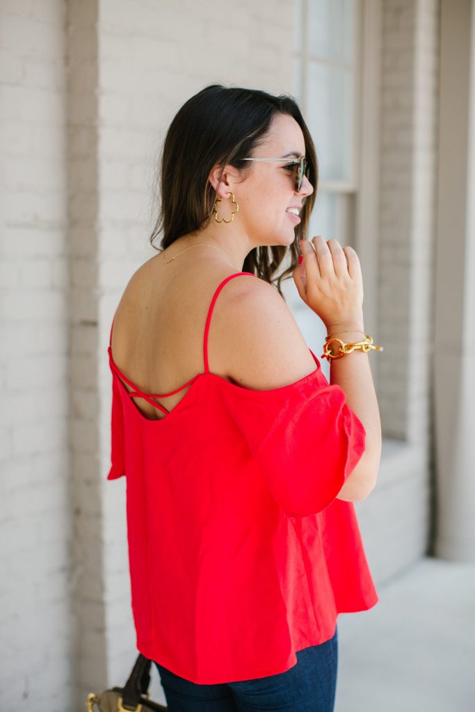 budget-friendly tops, summer outfits, gold jewelry