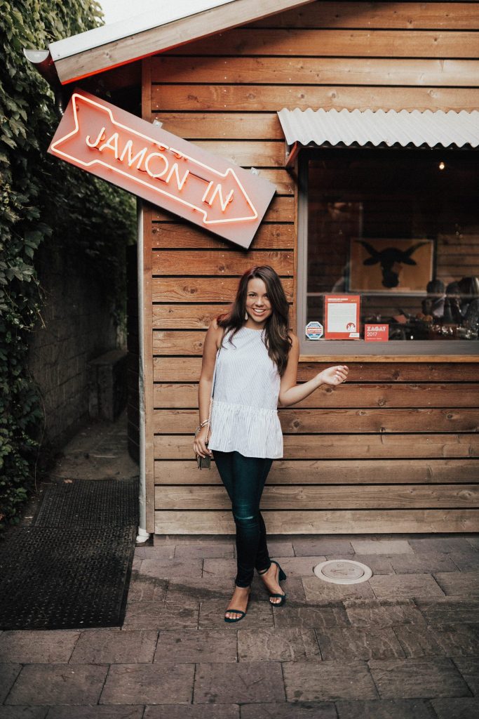 Bravas restaurant, Healdsburg, California, travel style