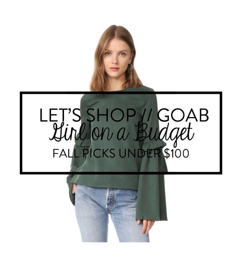 Fall finds under $100 - Girl Wonder Life