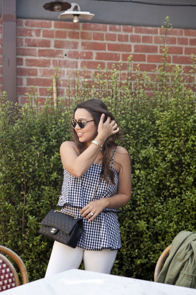 must-have gingham top, trendy gingham outfits