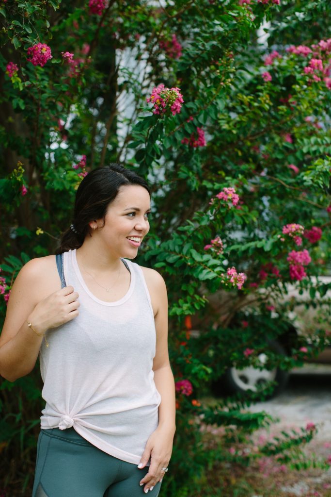 Trendy fitness outfits, workout gear on a budget