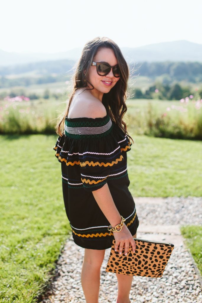 budget-friendly leopard clutch, Clare V. look-a-likes dupe