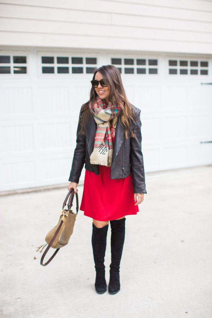 monogrammed gift ideas, holiday outfits, what to wear for a casual holiday party