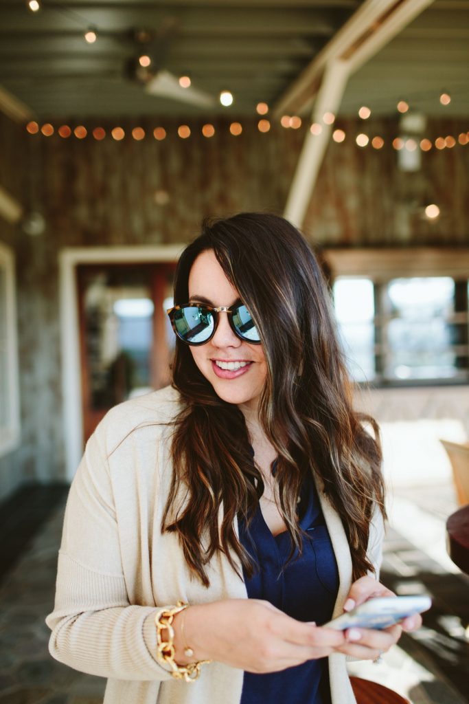 brunette balayage, Aveda hair, beach waver