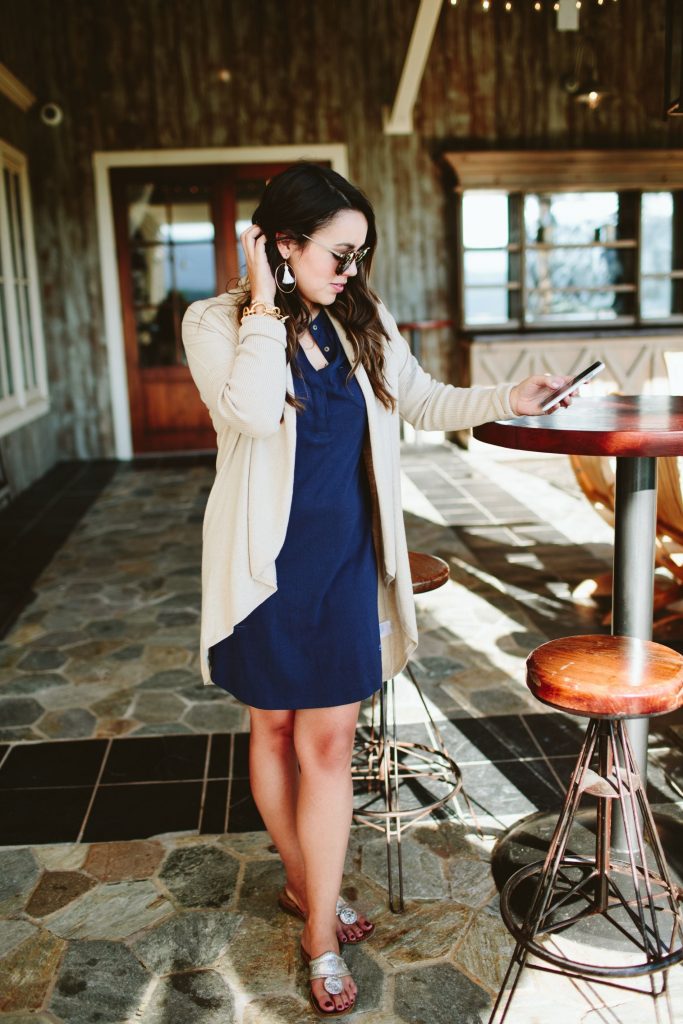 Southern Tide casual fall outfit, fall dresses under $100