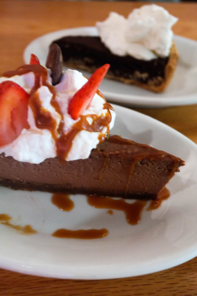 Kitchen Chapel Hill, homemade desserts, Chocolate cheesecake