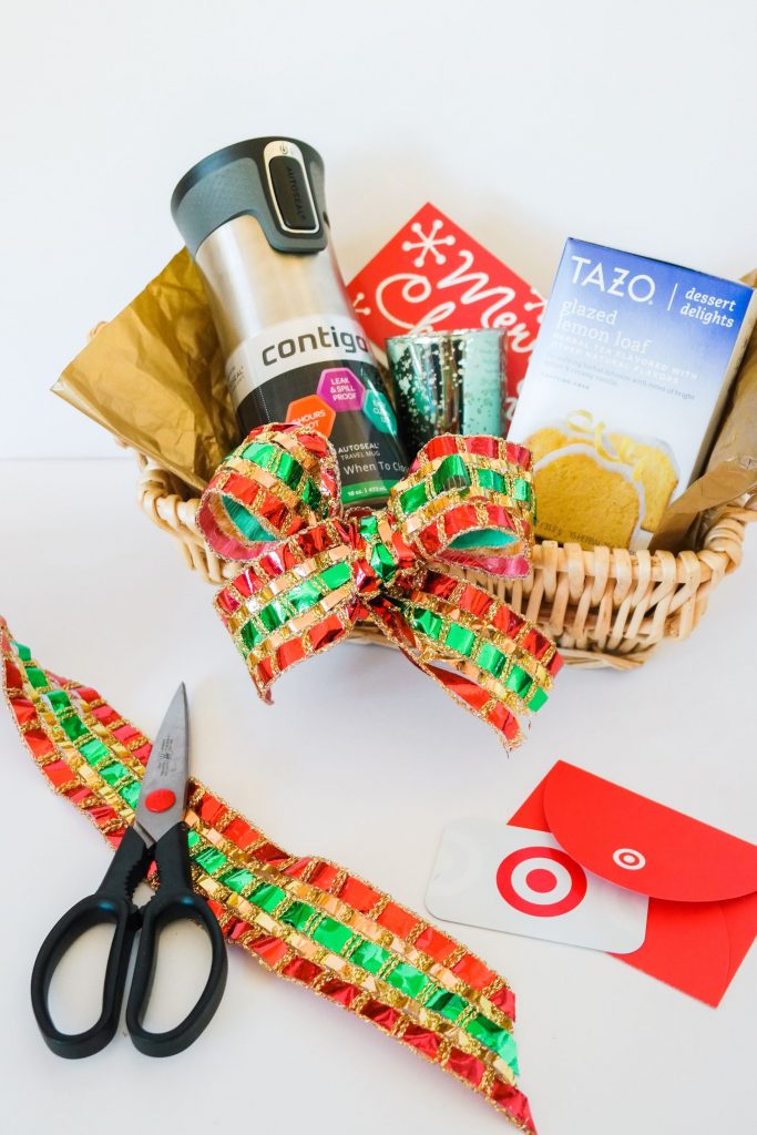 Easy gift basket idea, Christmas gifts at Target