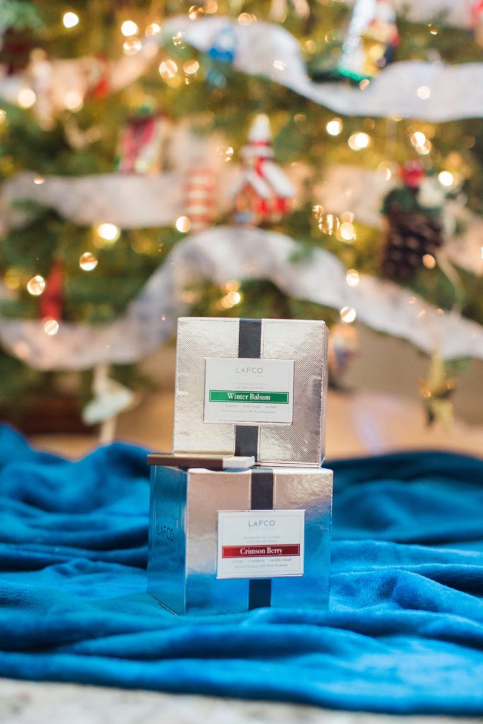 LAFCO New York candles, limited edition holiday scents