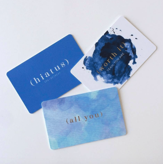 Hiatus spa gift card, Christmas giveaway, Girl Wonder Life