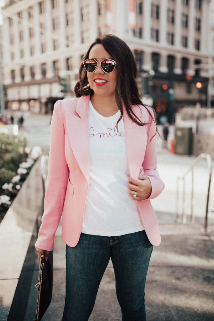 trendy graphic tees, smile t-shirt, Sundry clothing