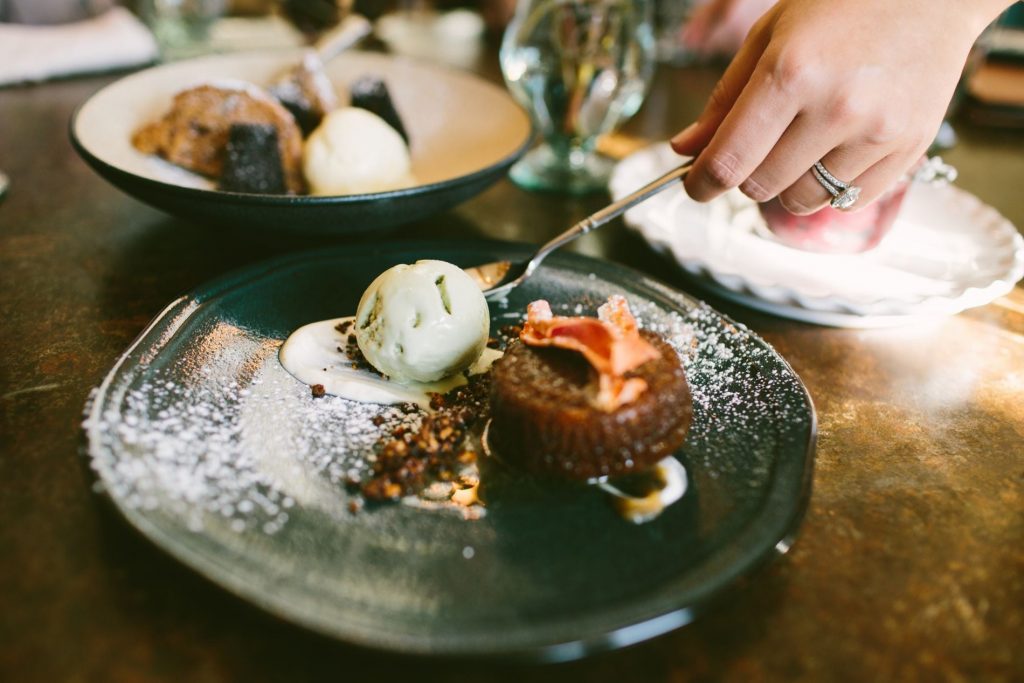 Farm-to-table desserts, Pippin Hill Farm and Vineyards, Charlottesville wineries 