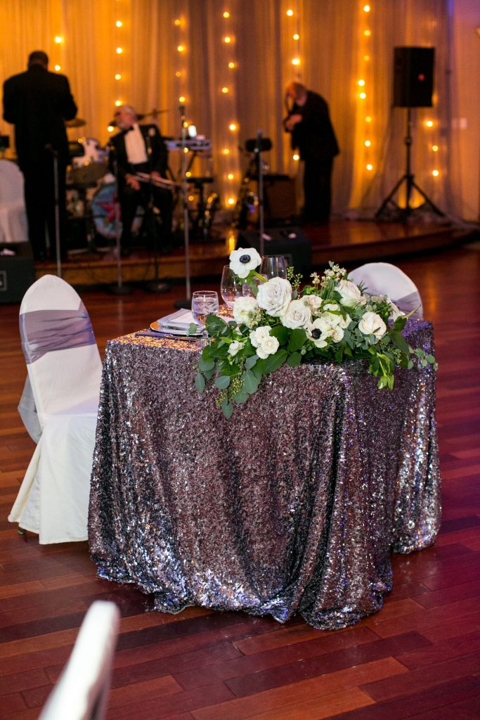 bride and groom sweetheart table, wedding ideas