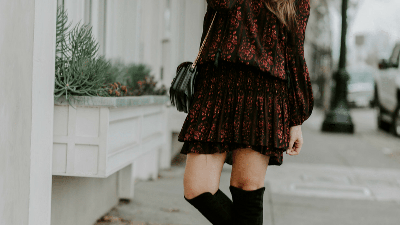 Flowy Drop Waist Dress + Giveaway!