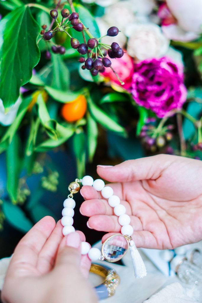 beaded tassel bracelet from Boxx Jewelry