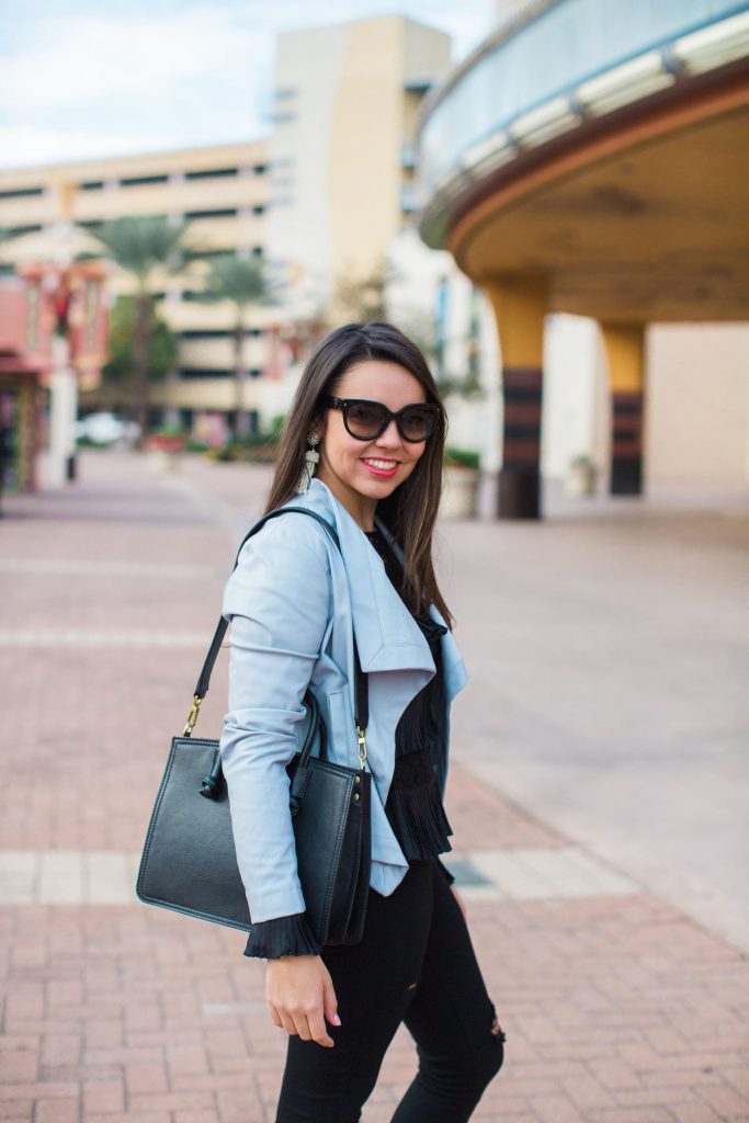 affordable, on-trend black handbags 