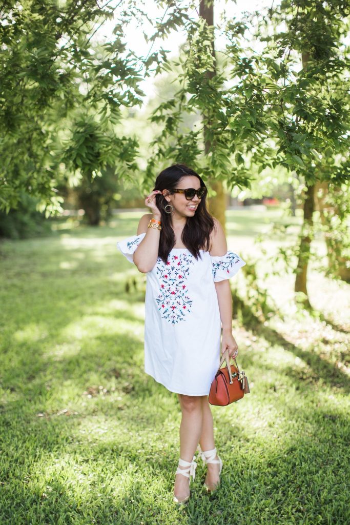 off the shoulder dress for cinco de mayo