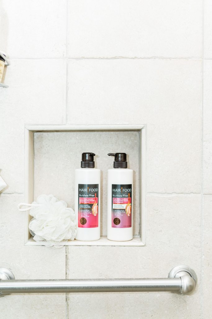 clean beauty and haircare shampoo and conditioner