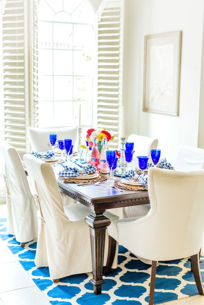 Spring dining room decorating and decor