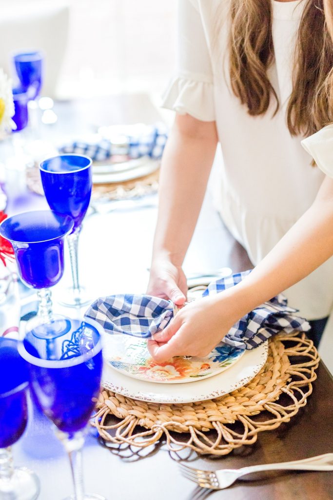 Mother's day table setting 
