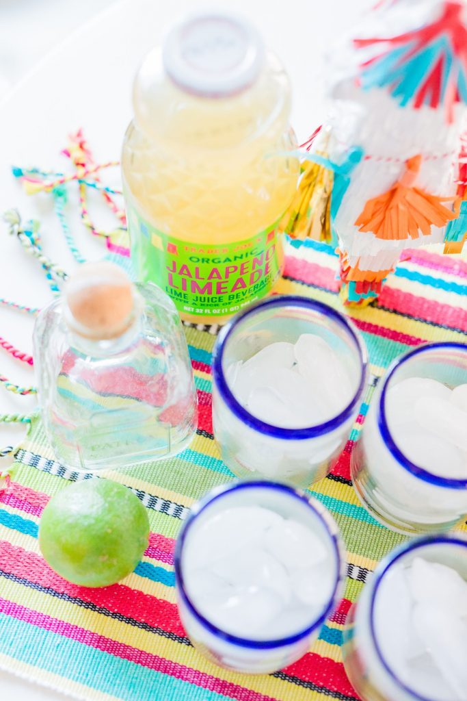strawberry jalapeno margaritas recipe | Girl Wonder Life