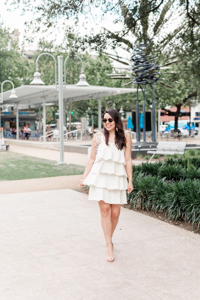 Buru white denim dress | Girl Wonder Life