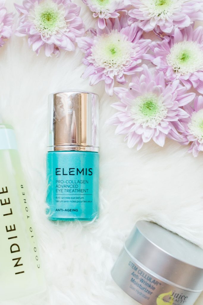 Elemis eye serum, natural skincare