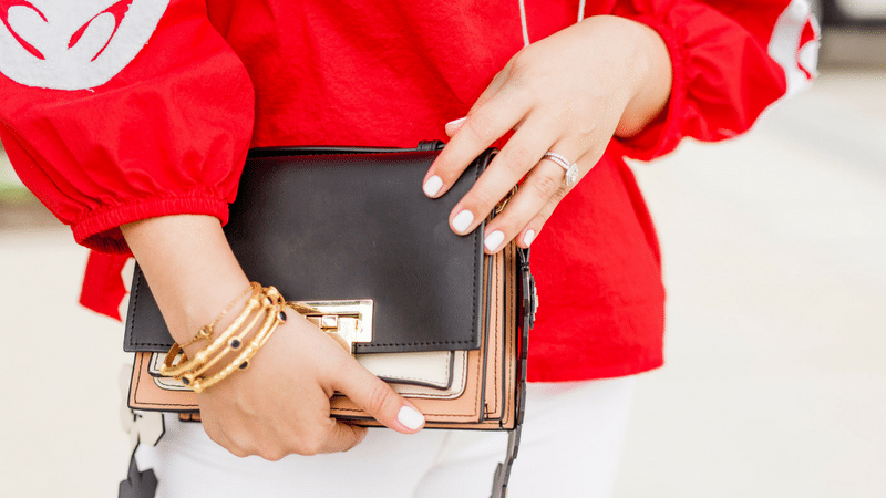 Embroidered Peasant Top