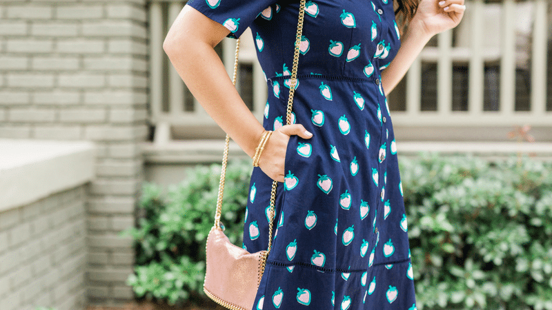 Strawberry Shirtdress