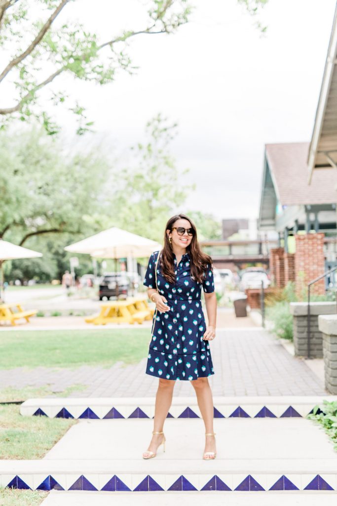 Draper James classic dress, shirtdress