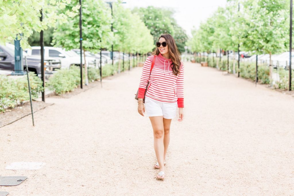 Barbour striped preppy sweater | Girl Wonder Life