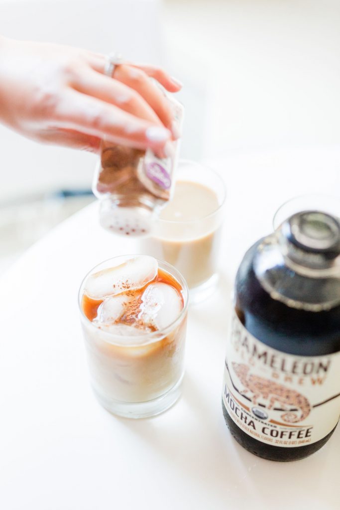 Cinnamon cold-brew coffee recipe