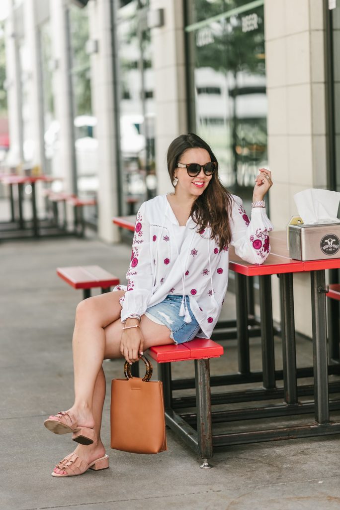 Sole Society mule sandals, blush pink slides