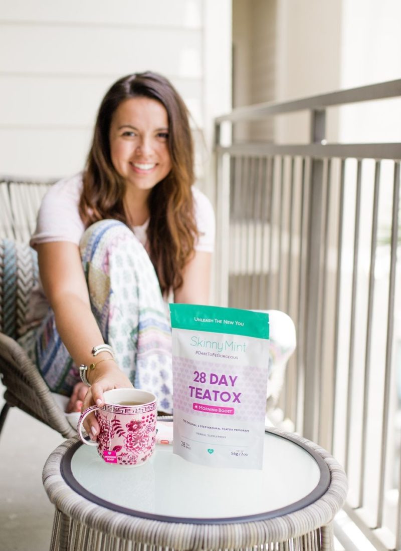 How I Detox Mid-Summer with SkinnyMint TeaTox
