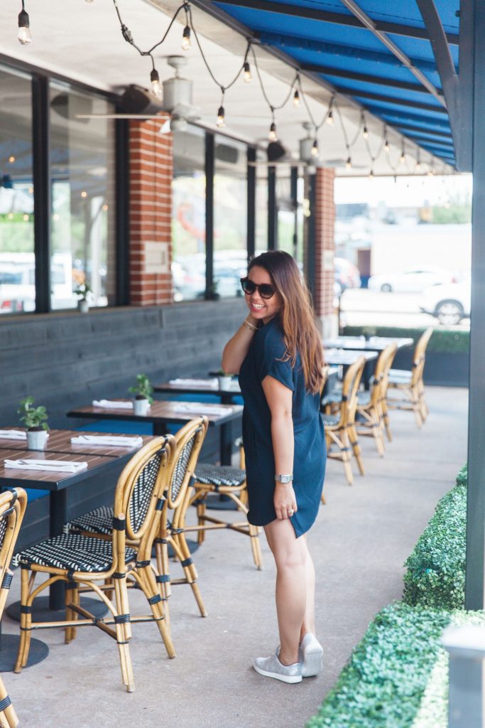 navy crepe shift dress, Nordstrom Anniversary sale 