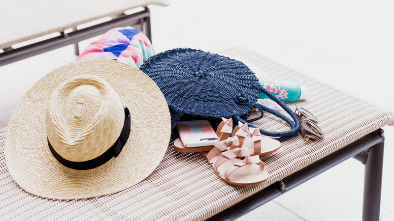 Inside my Summer pool bag