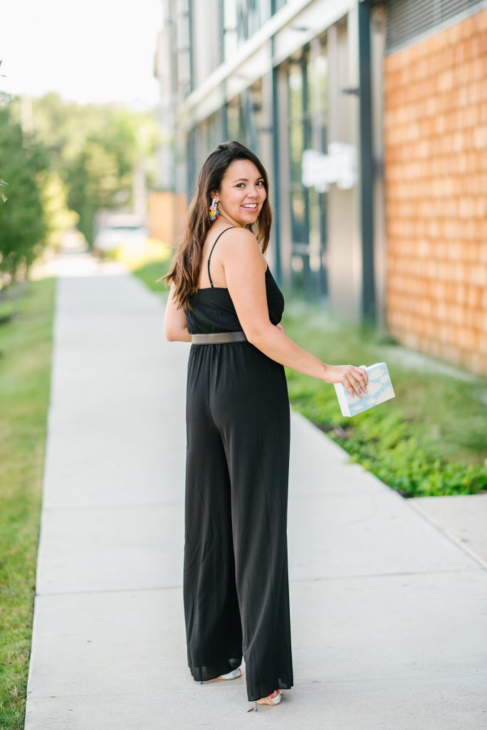 chic wide-leg jumpsuit | Girl Wonder Life