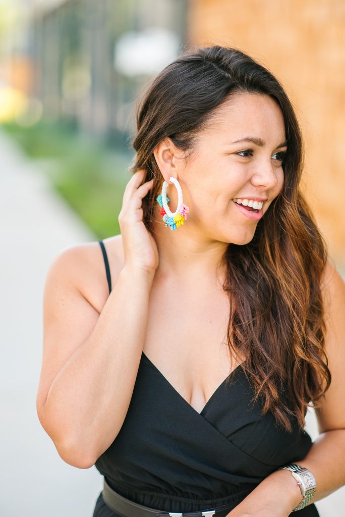 Sachin & Babi statement earrings, Neiman Marcus earrings 